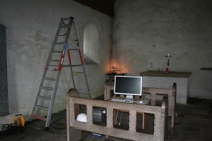 St Orans church setup 03